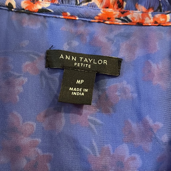 AnnTaylor Ruffle blouse - Picture 2 of 4